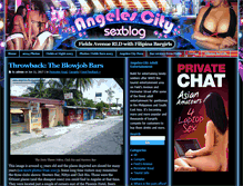 Tablet Screenshot of angelescitysexguide.com